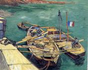 文森特 威廉 梵高 : 有卸船人的码头